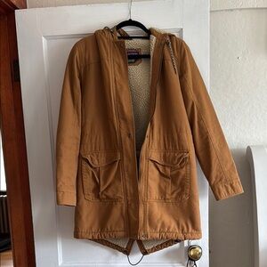 Brown Hooded Patagonia coat